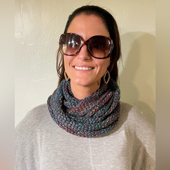 Infinity Scarf ♾ Uniquely Hand Knit w/Intention